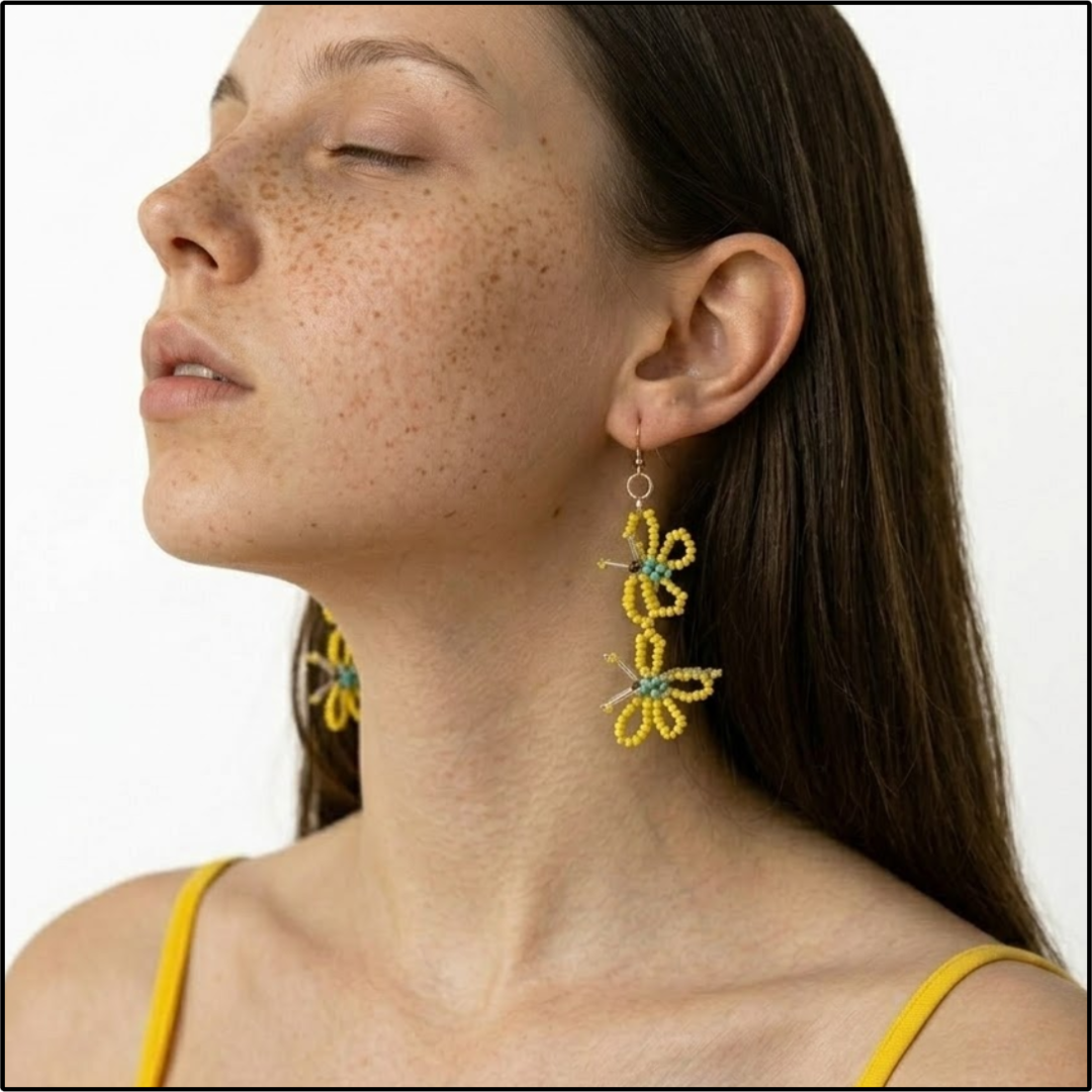 Sun Flutter Earrings