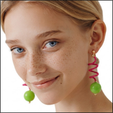 Zesty Spiral Earrings