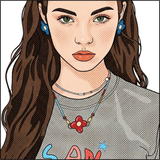 Magnetic Blossom Necklace