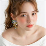 Fireworks Drop Earrings