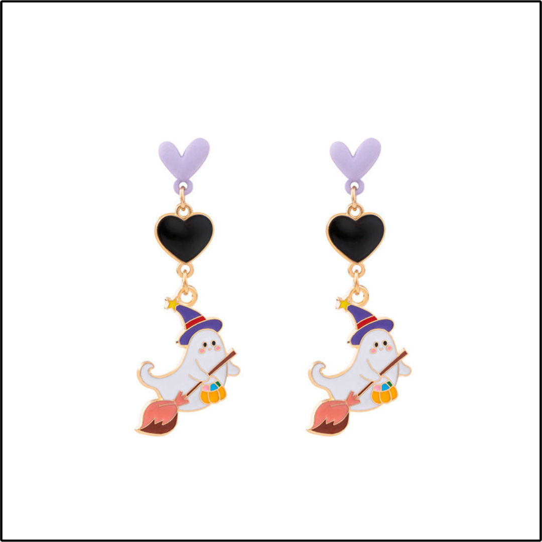 Boo-tiful Witch Earrings