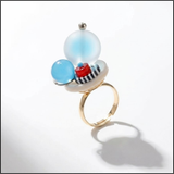 Blue Orbit Ring