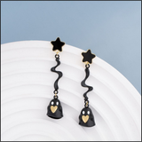 Heartbeat Ghost Earrings