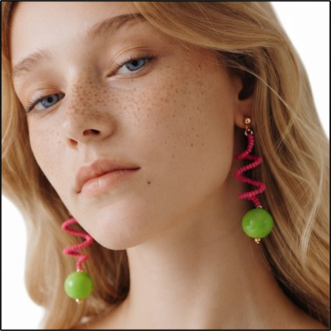 Zesty Spiral Earrings