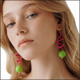 Zesty Spiral Earrings