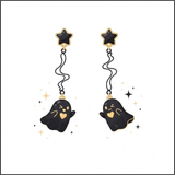 Heartbeat Ghost Earrings