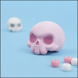 Blush Skull Earrings