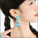 Spiral Mist Earrings