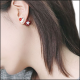 Pierrot Dice Earrings
