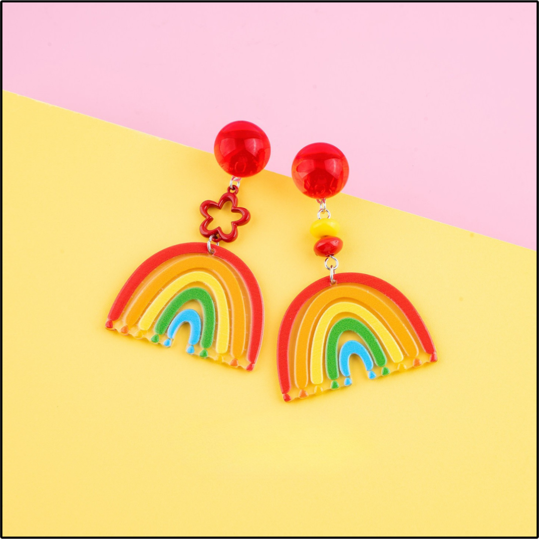 Hello Rainbow Earrings