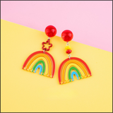 Hello Rainbow Earrings