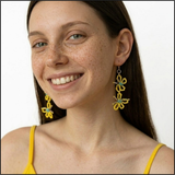 Sun Flutter Earrings
