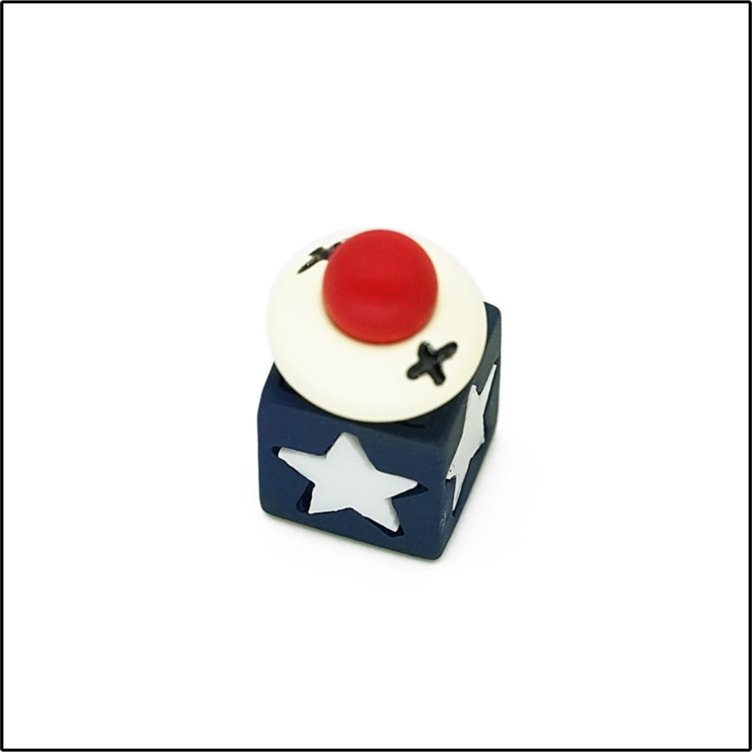 Pierrot Dice Earrings