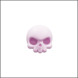 Blush Skull Earrings