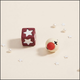 Pierrot Dice Earrings