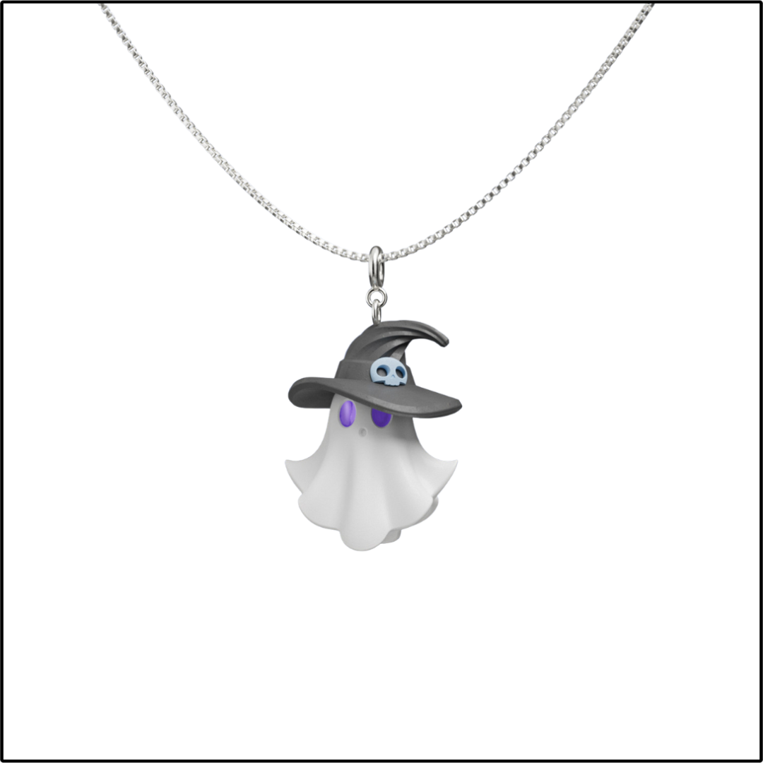 Hocus Pocus Ghost Necklace