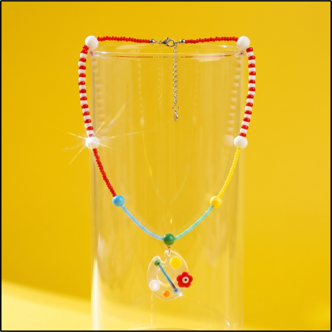 Artist Palette Necklace