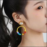 Amber Spectrum Earrings