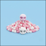 Blush Skull Earrings