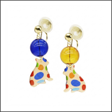 Candy Cat Drop Earrings