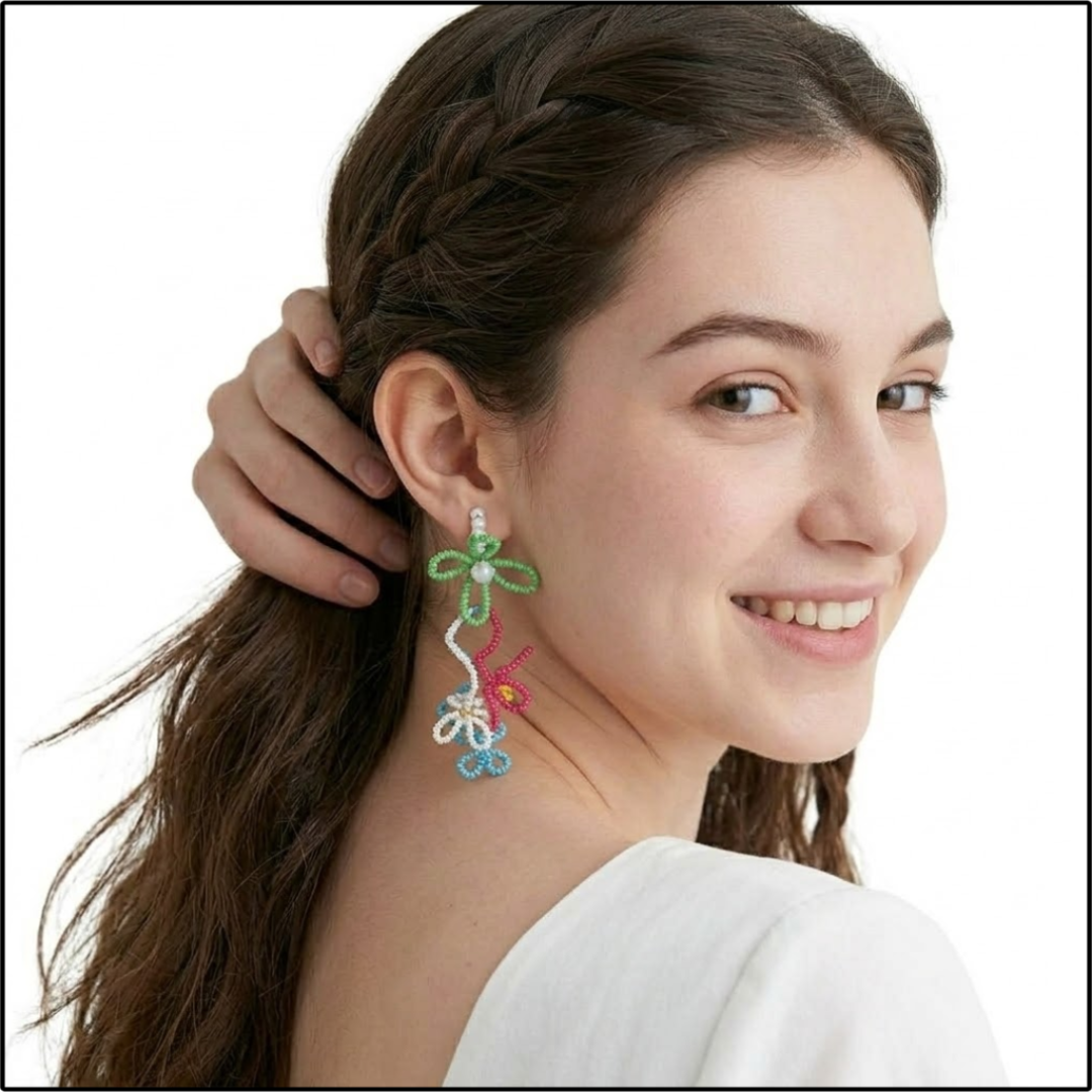 Wildflower Vine Earrings