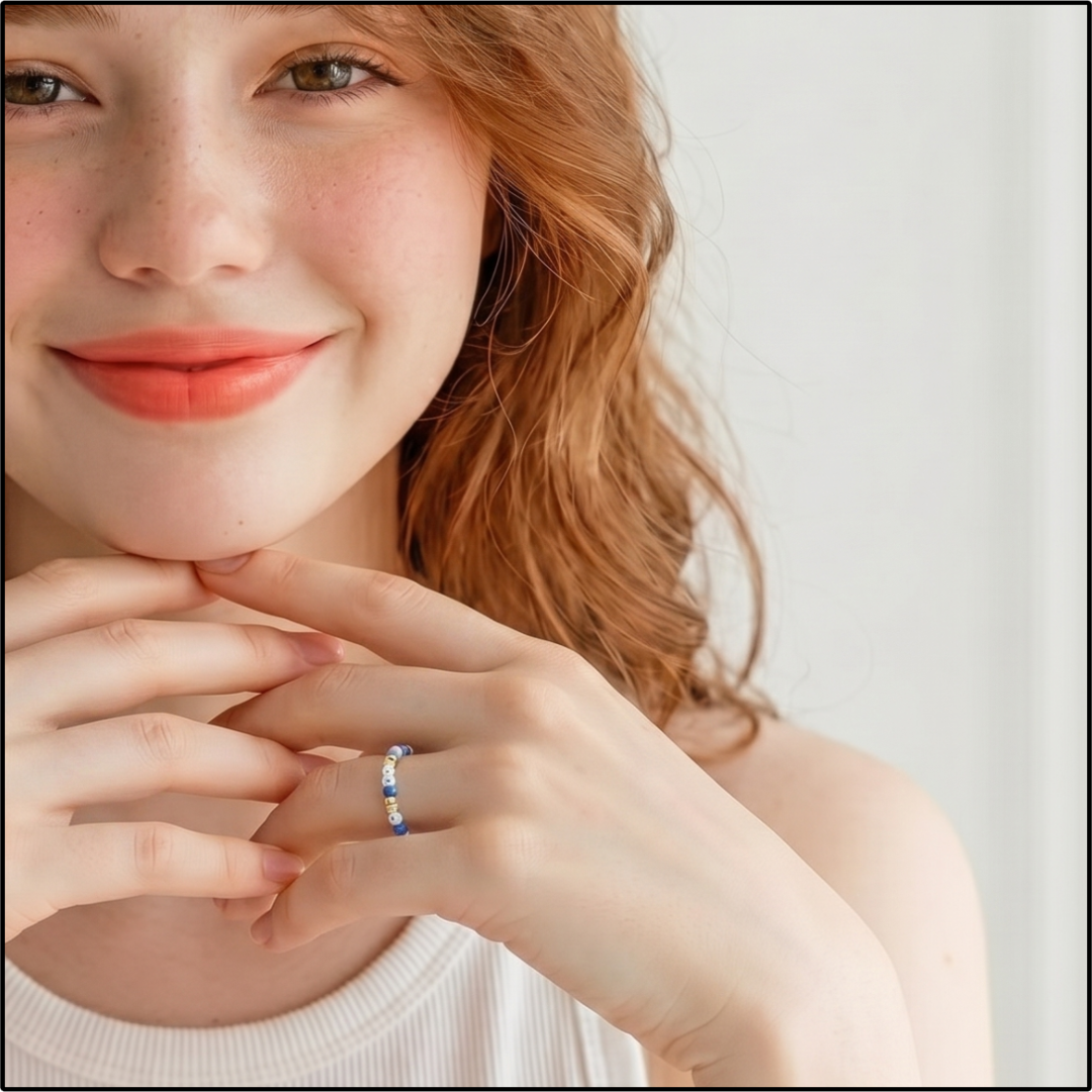 Daisy Cream Ring