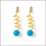 Sunny Coil Earrings