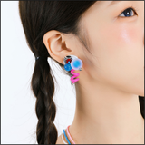 Blue Orbit Earrings
