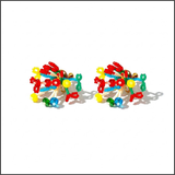 Tiny Garden Earrings