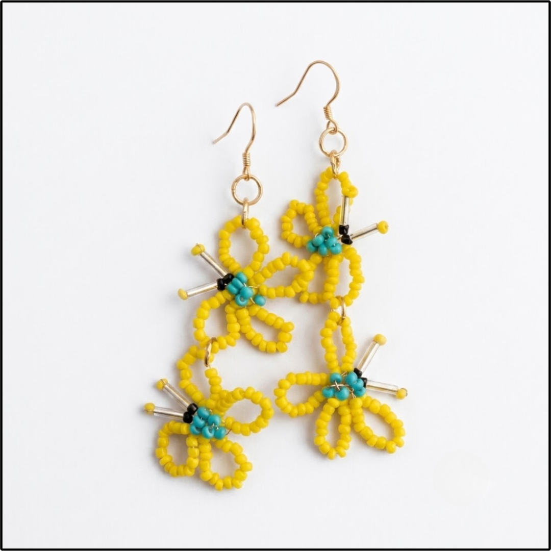 Sun Flutter Earrings