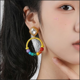 Amber Spectrum Earrings