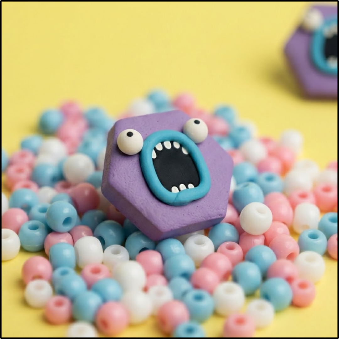 Oh No Monster Earrings