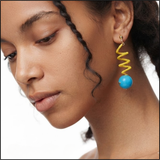 Sunny Coil Earrings