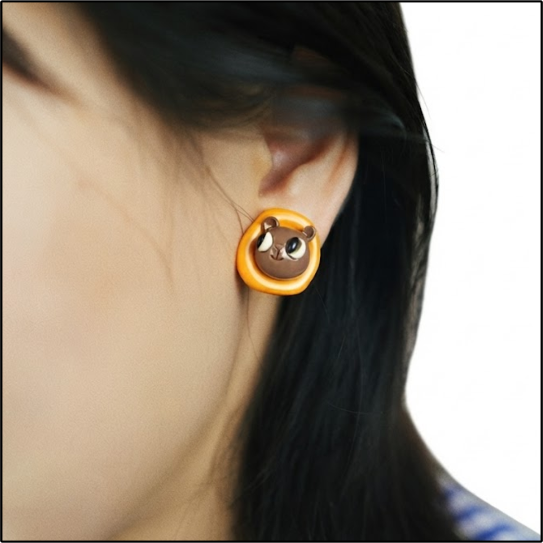 Tiny Zoo Earrings