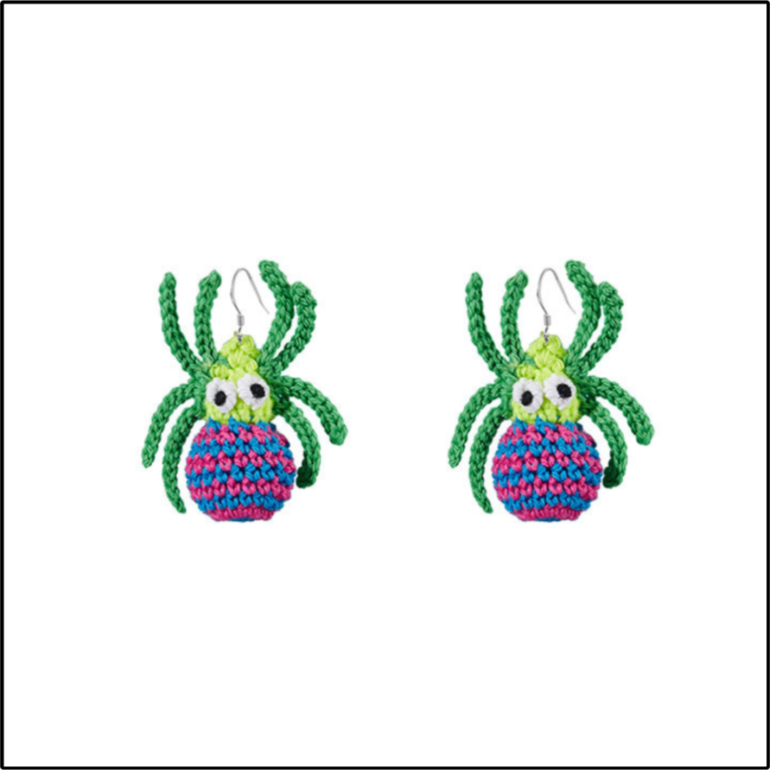 Funky Spider Earrings