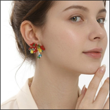 Tiny Garden Earrings
