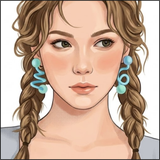 Spiral Mist Earrings