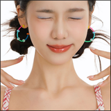 Rainbow Loop Earrings