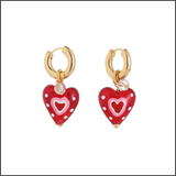 Lovebug Heart Earrings