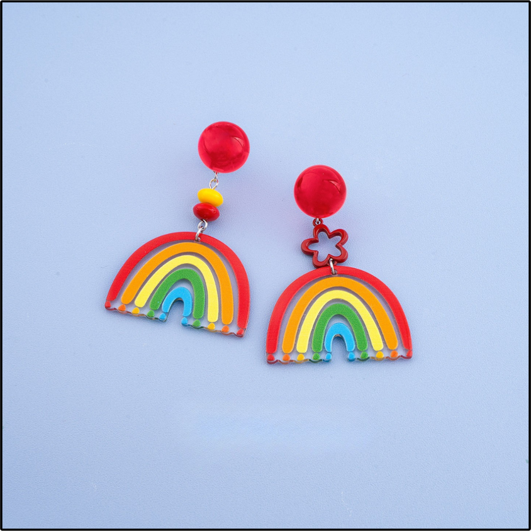 Hello Rainbow Earrings