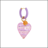Taffy Heart Earrings