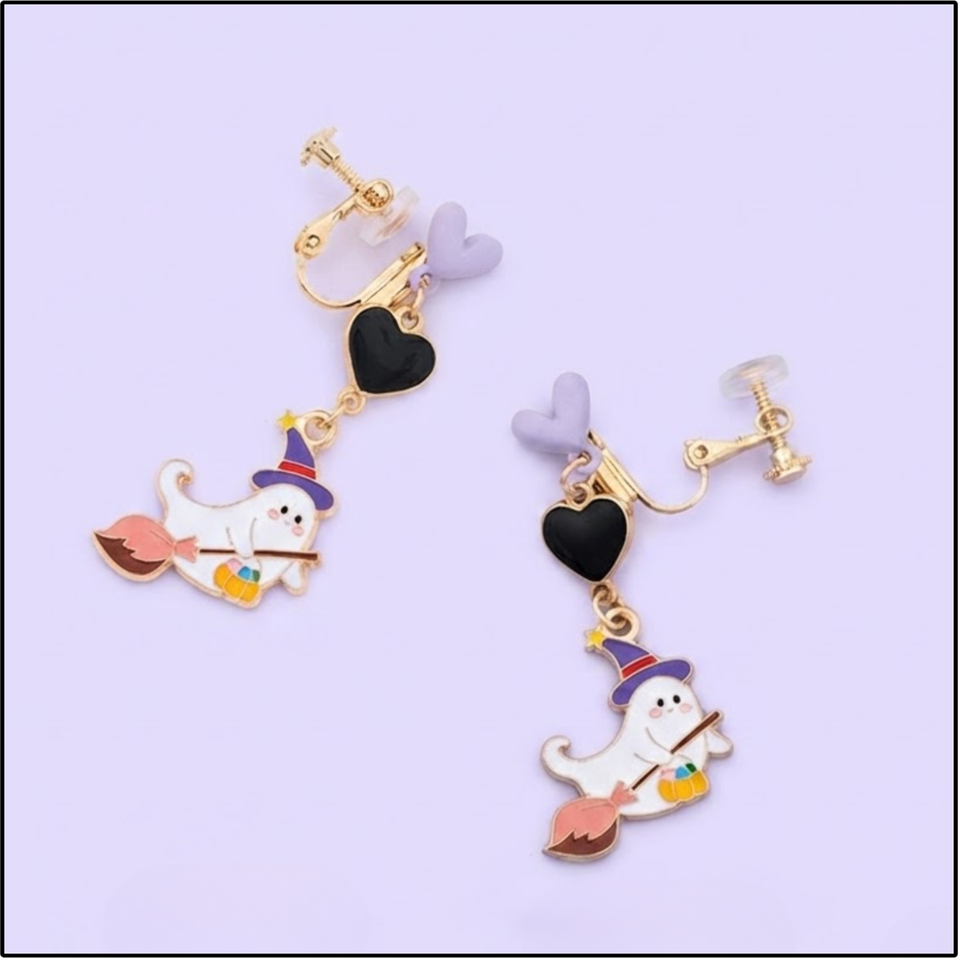 Boo-tiful Witch Earrings