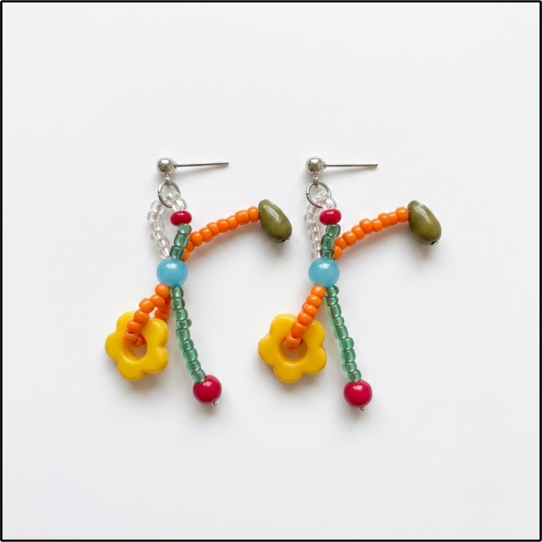 Confetti Drop Earrings