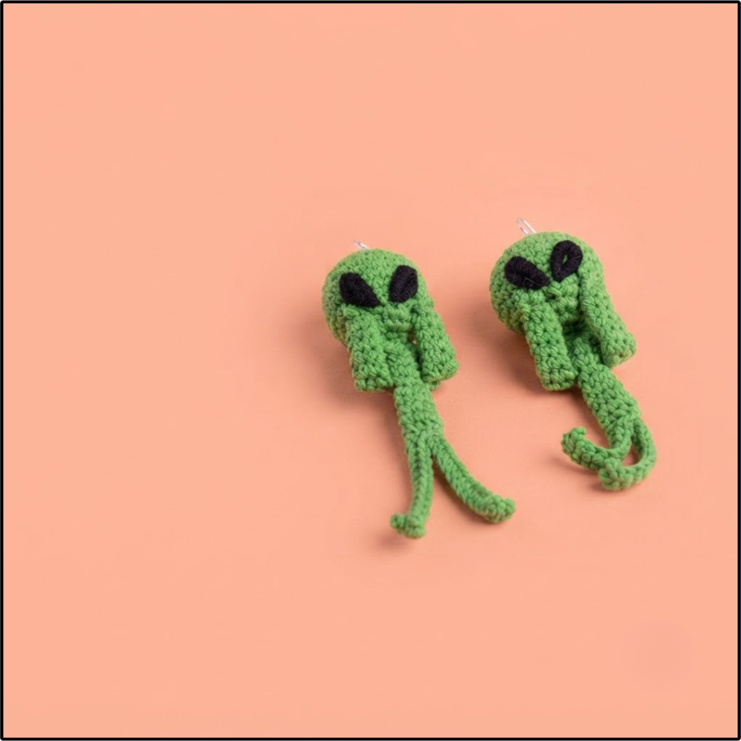 Little Alien Earrings